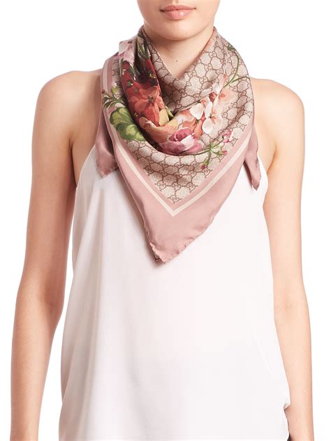 gucci solange scarf|gucci silk blend scarves.